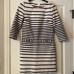Lily Pulitzer White & Navy Dress